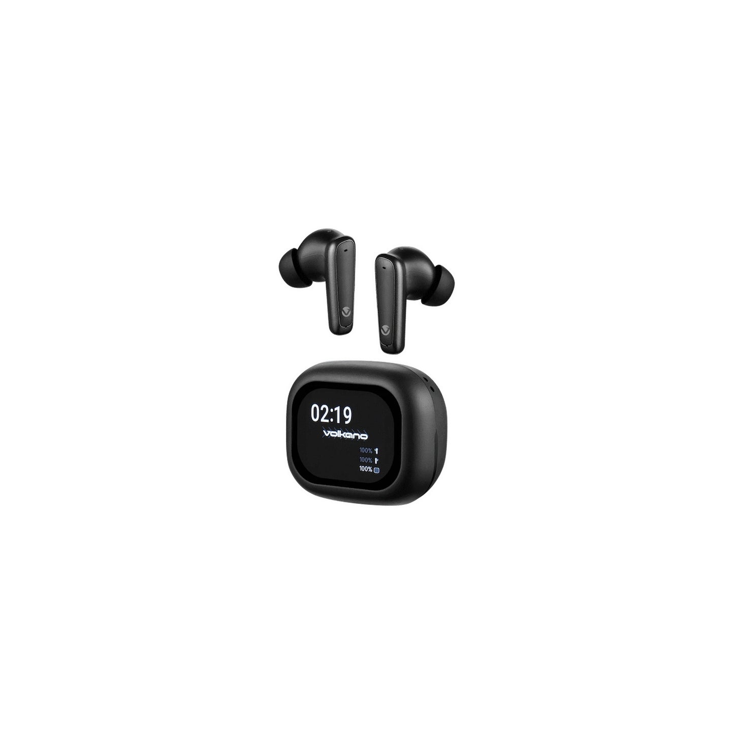 Volkano Vision Anc Tws Earphones With Interactive Charge Case - Everyday Elektronics South Africa