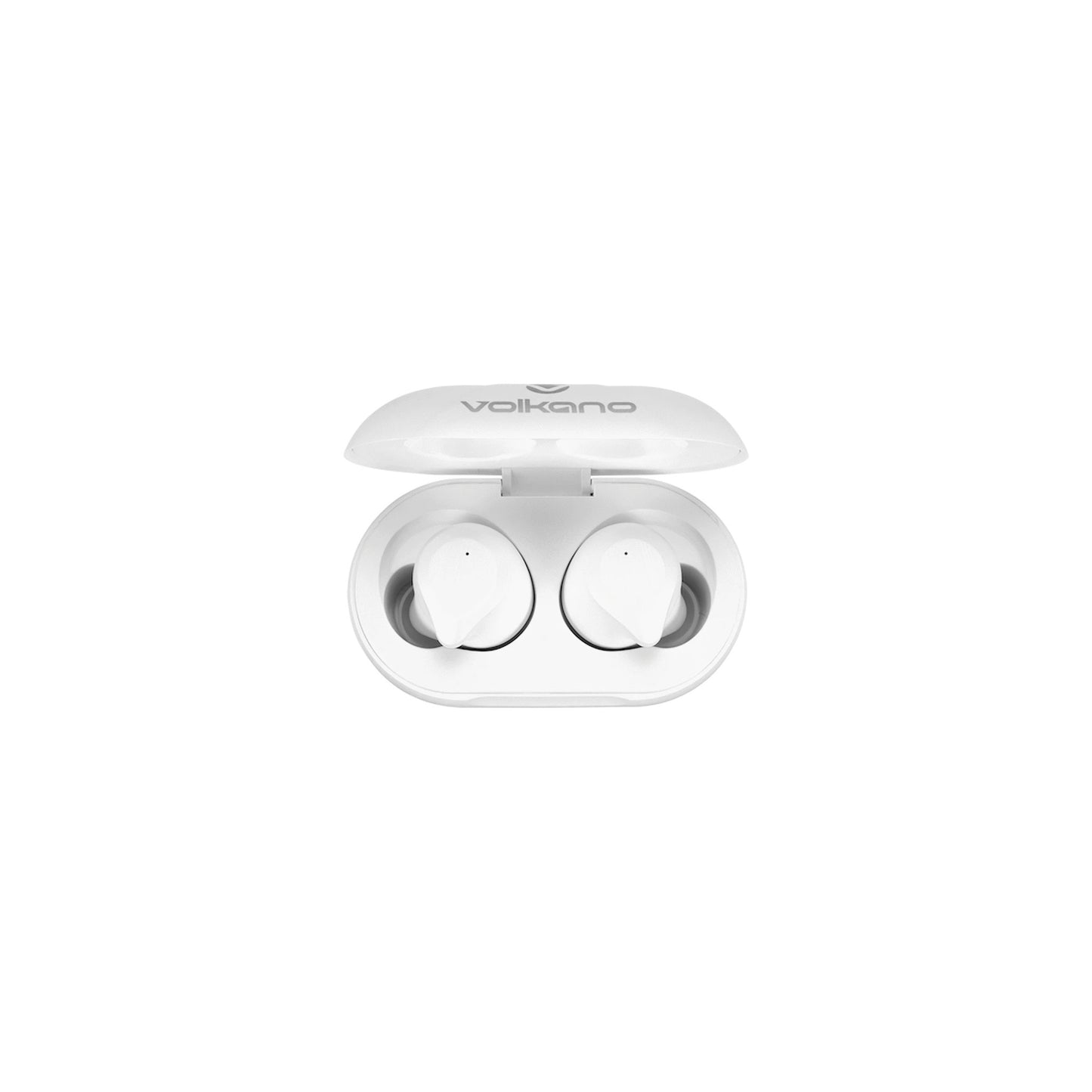 Volkano Scorpio Series True Wireless Earphones White - Everyday Elektronics South Africa