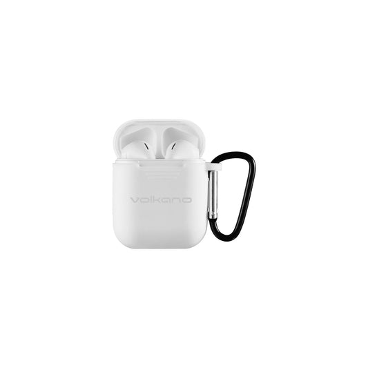 Volkano Buds Plus Series Tws With Silicone White - Everyday Elektronics South Africa