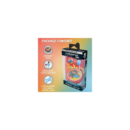 Volkano Kiddies Series Earphones With Keychain Ninja - Everyday Elektronics South Africa