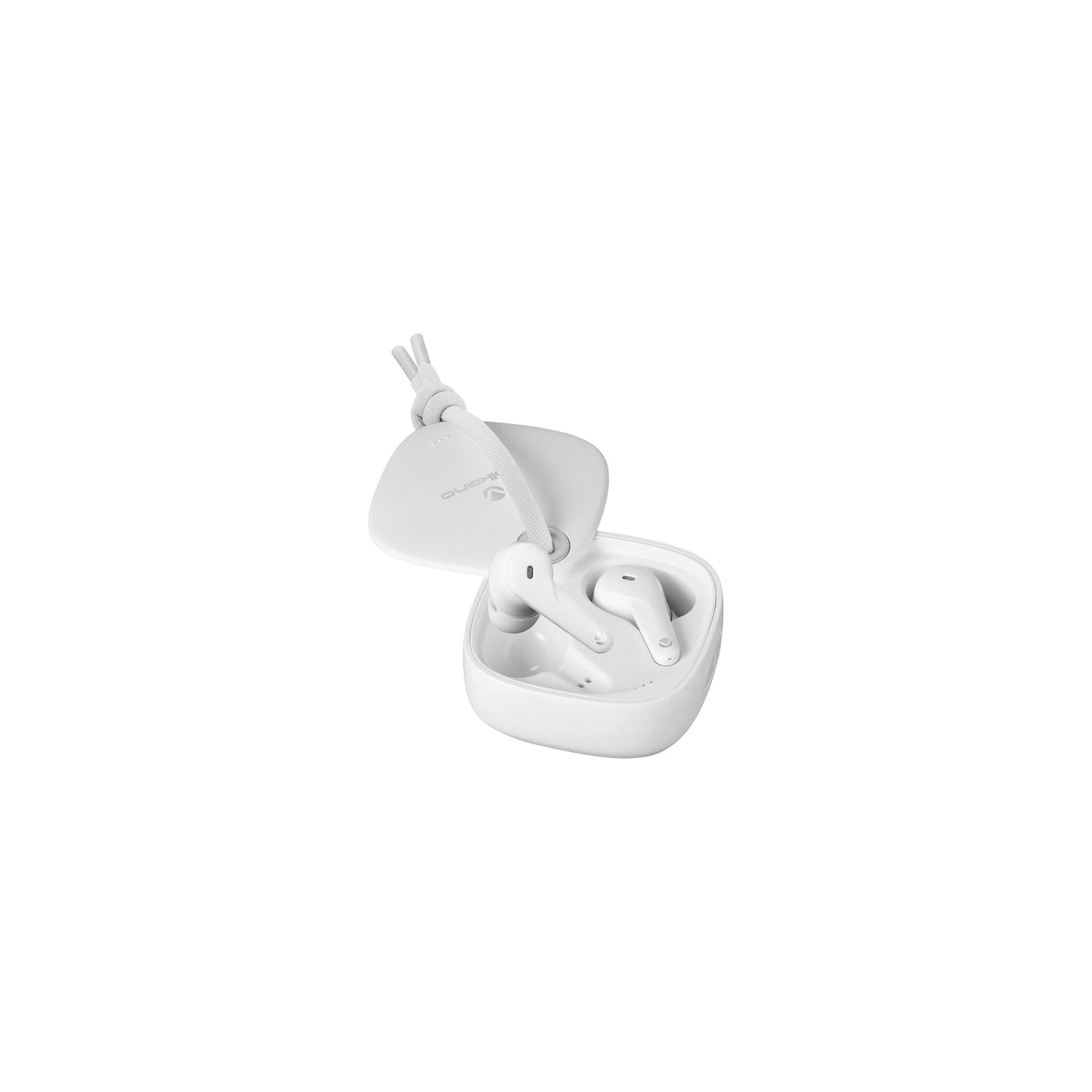 Volkano Ore Series True Wireless Earphones With Charging Case White - Everyday Elektronics South Africa