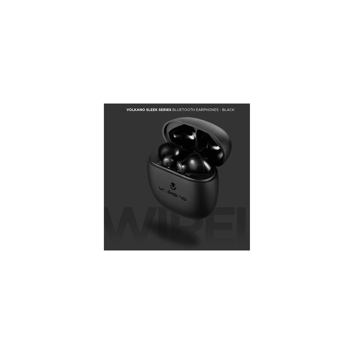 Volkano Sleek Series Tws Earphones Black - Everyday Elektronics South Africa