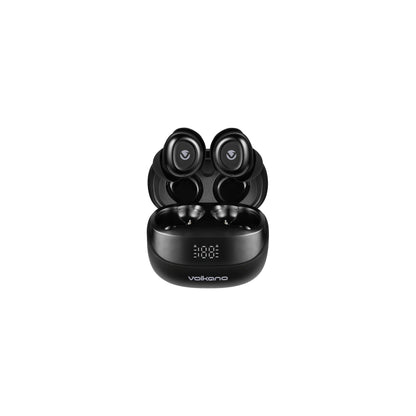 Volkano Aspen True Wireless Earphones Black - Everyday Elektronics South Africa