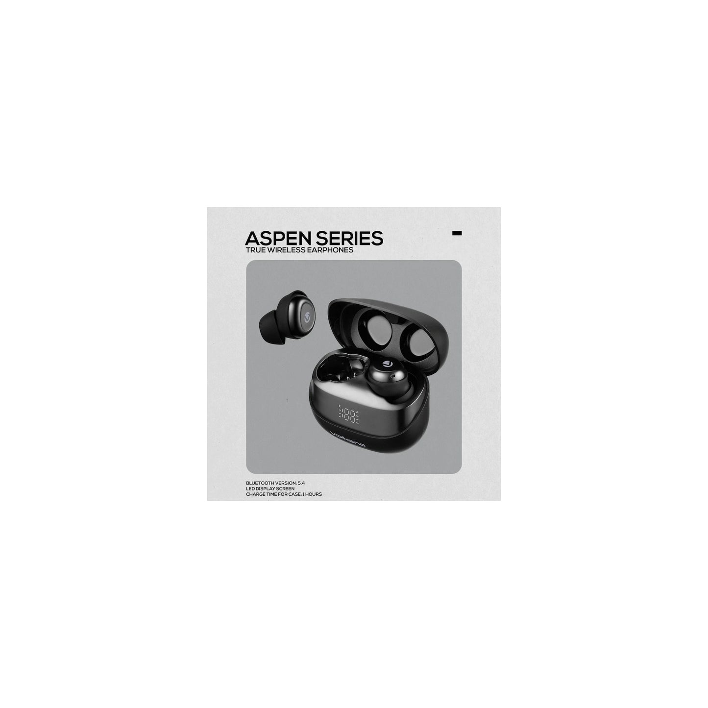Volkano Aspen True Wireless Earphones Black - Everyday Elektronics South Africa