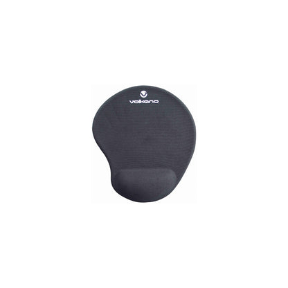 VOLKANO COMFORT SERIES GEL WRISTGUARD MOUSEPAD BLACK