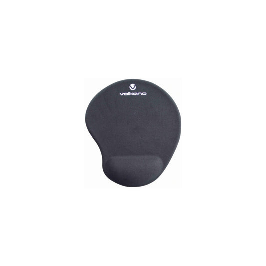 VOLKANO COMFORT SERIES GEL WRISTGUARD MOUSEPAD BLACK