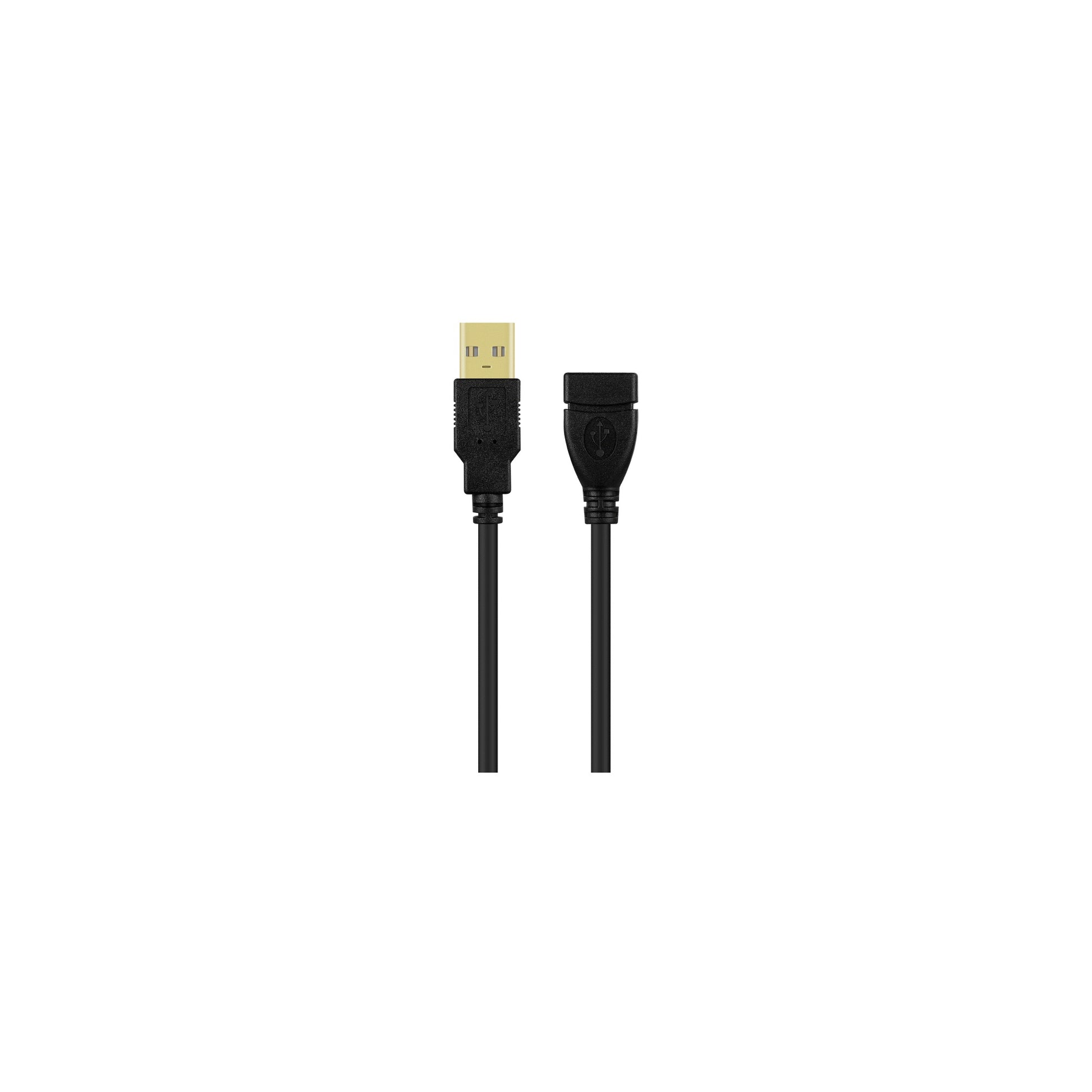 Volkano Extend Series Usb Extension Cable 2M Black - Everyday Elektronics South Africa
