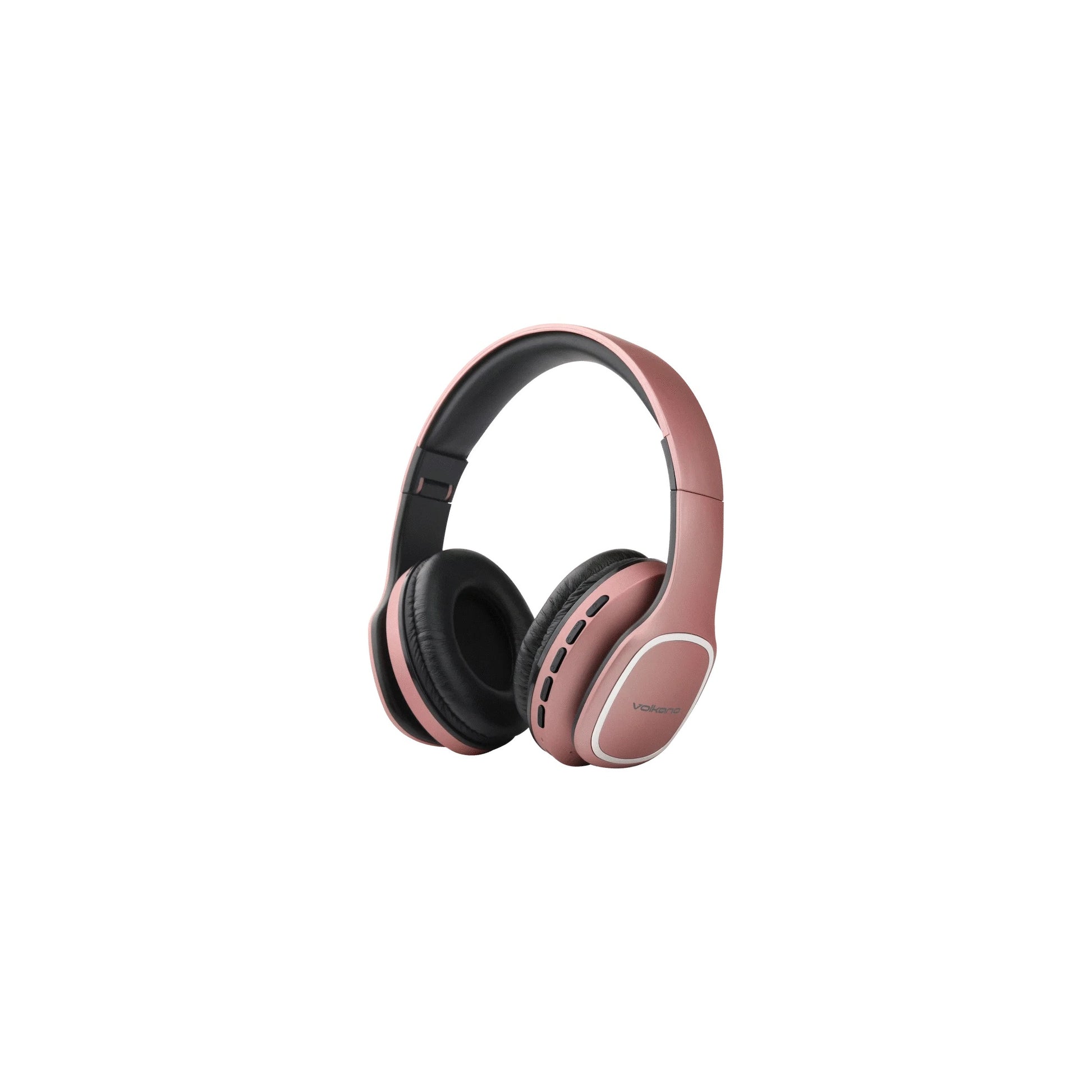 Volkano Phonic Series Bluetooth Full Size Headphones Rose Gold - Everyday Elektronics South Africa