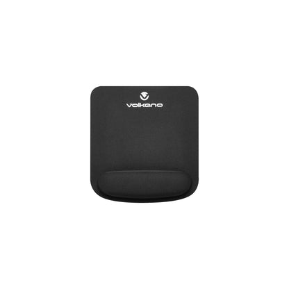 VOLKANO REST SERIES GEL MOUSEPAD BLACK