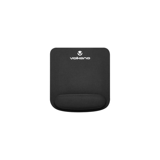 VOLKANO REST SERIES GEL MOUSEPAD BLACK