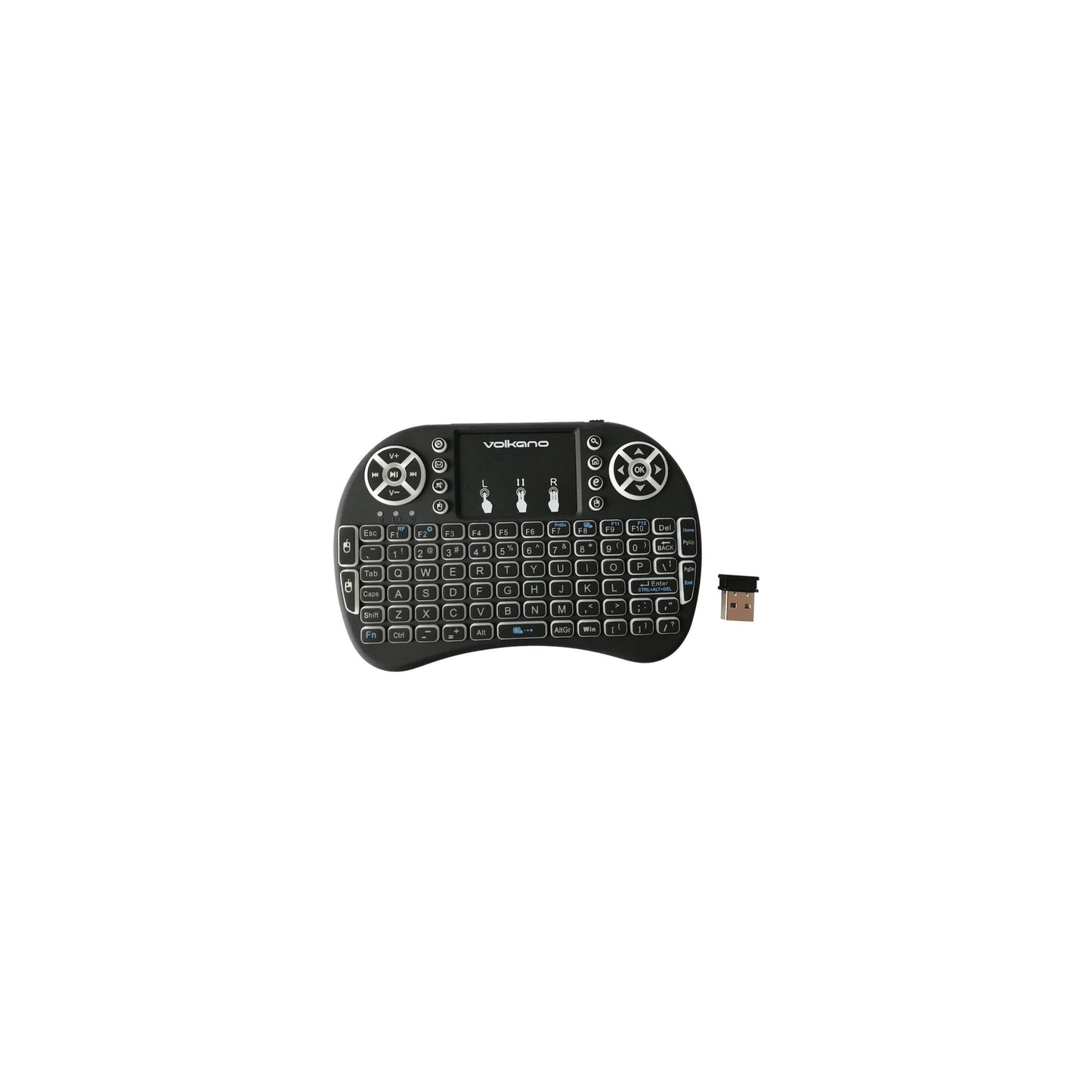 VOLKANO CONTROL SERIES SMART TV REMOTE CONTROL KEYBOARD AND TRACKPAD