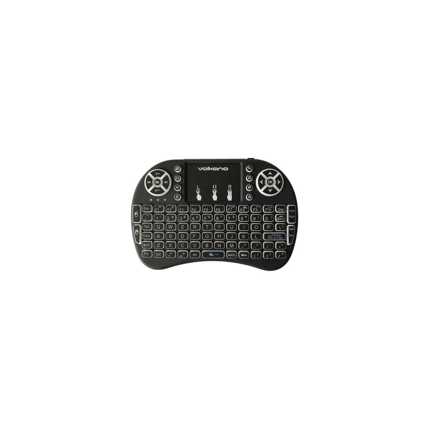 VOLKANO CONTROL SERIES SMART TV REMOTE CONTROL KEYBOARD AND TRACKPAD