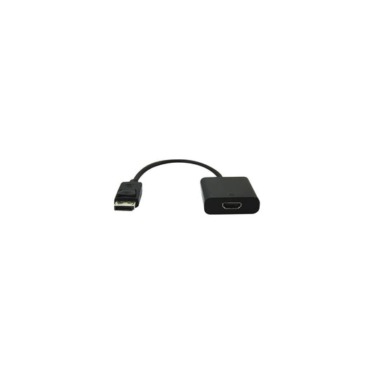 VOLKANO PORT SERIES DISPLAYPORT TO 4K HDMI CONVERTER 10CM BLACK