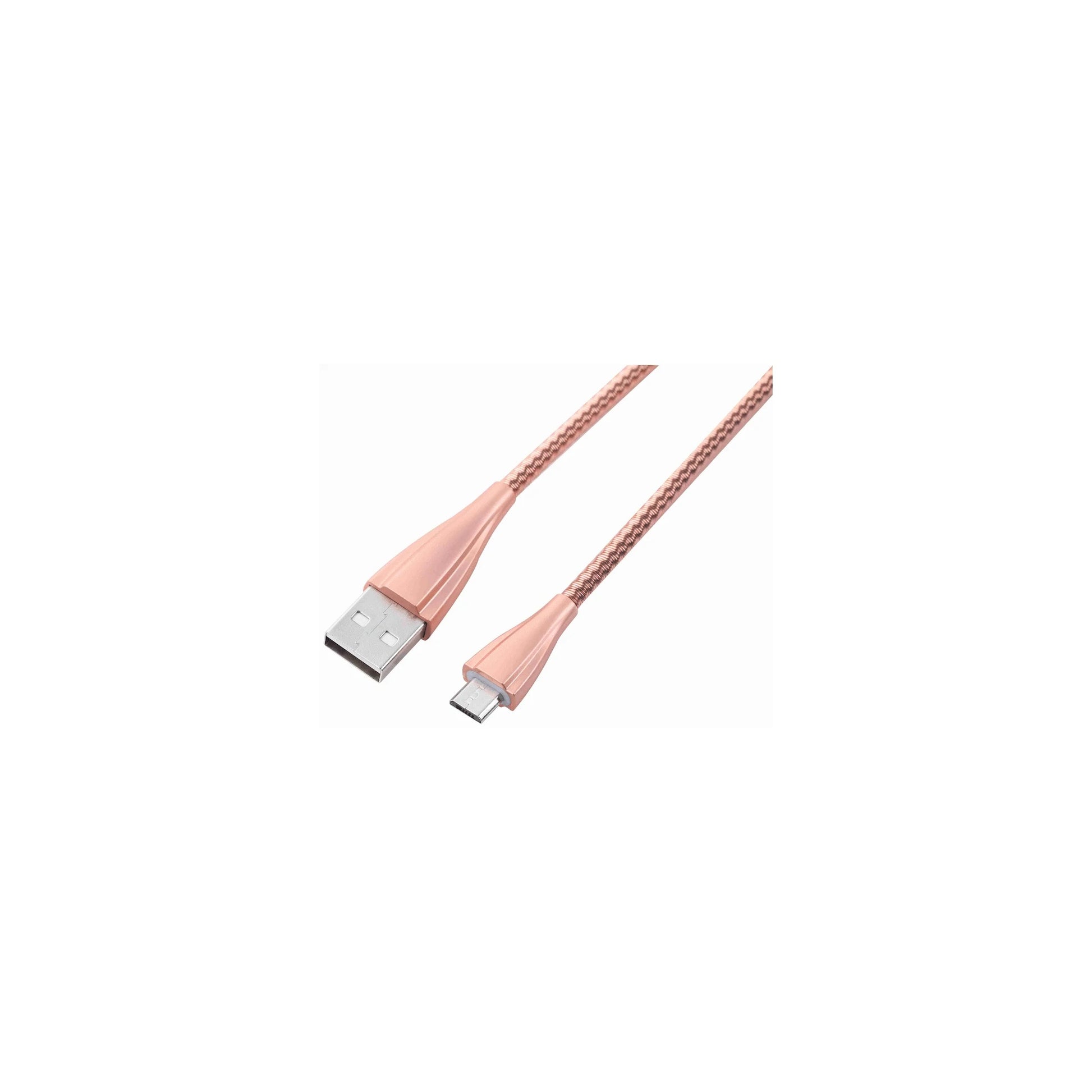 Volkano Fashion Series Micro Usb Cable 18M Rose Gold - Everyday Elektronics South Africa