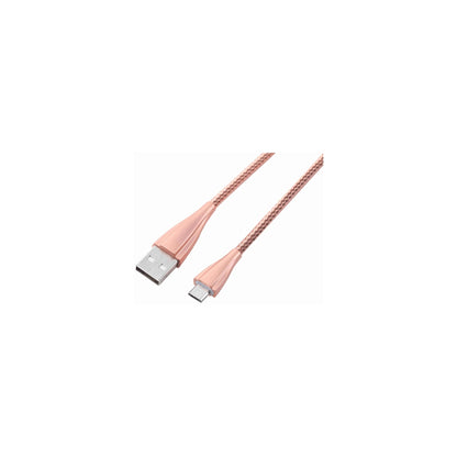 Volkano Fashion Series Micro Usb Cable 18M Rose Gold - Everyday Elektronics South Africa