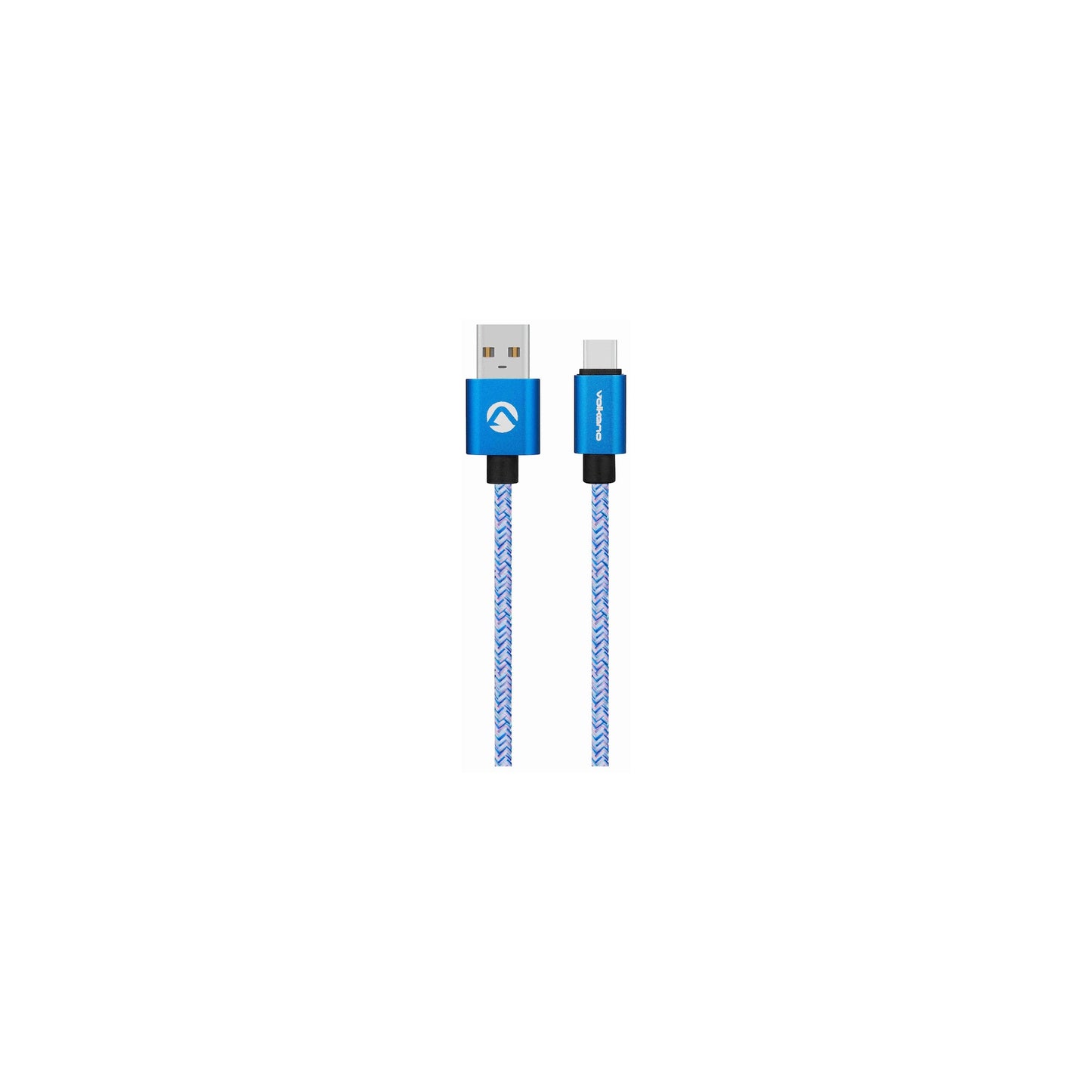 Volkano Fashion Series Micro Usb Cable 18M Sky Blue - Everyday Elektronics South Africa