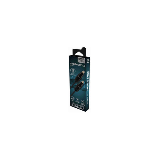 VOLKANO OPTIC SERIES 2M OPTICAL CABLE BLACK