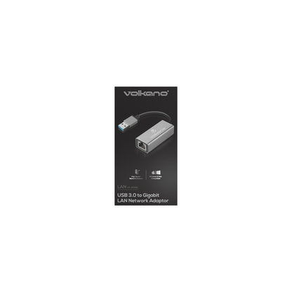 Volkano Lan Series Usb 30 To Gigabit Lan Network Adaptor - Everyday Elektronics South Africa
