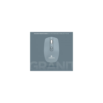 Volkano Granite Series Rechargeable Wireless Mouse Blue - Everyday Elektronics South Africa