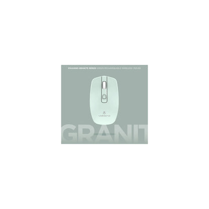 Volkano Granite Series Rechargeable Wireless Mouse Green - Everyday Elektronics South Africa