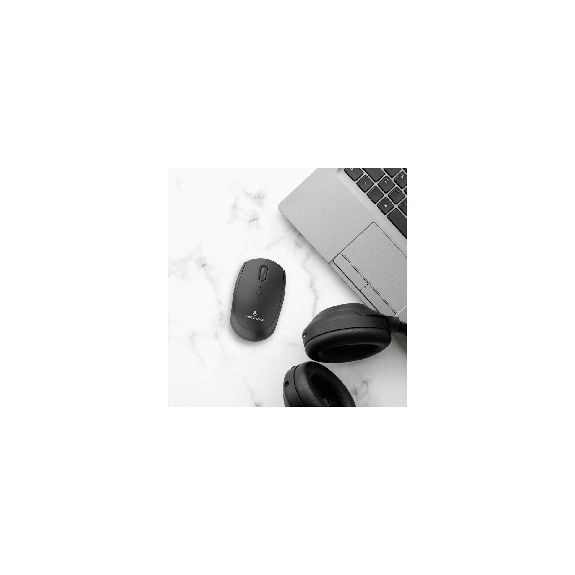 Volkano Talc Wireless Mouse Black - Everyday Elektronics South Africa
