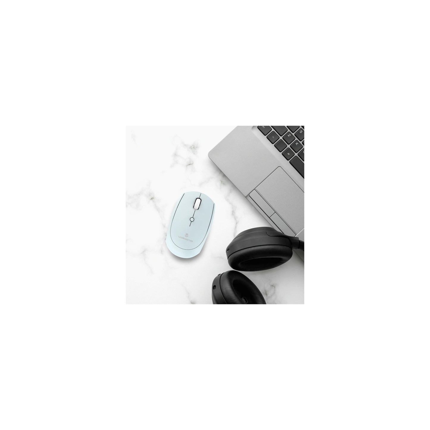 Volkano Talc Wireless Mouse Blue - Everyday Elektronics South Africa
