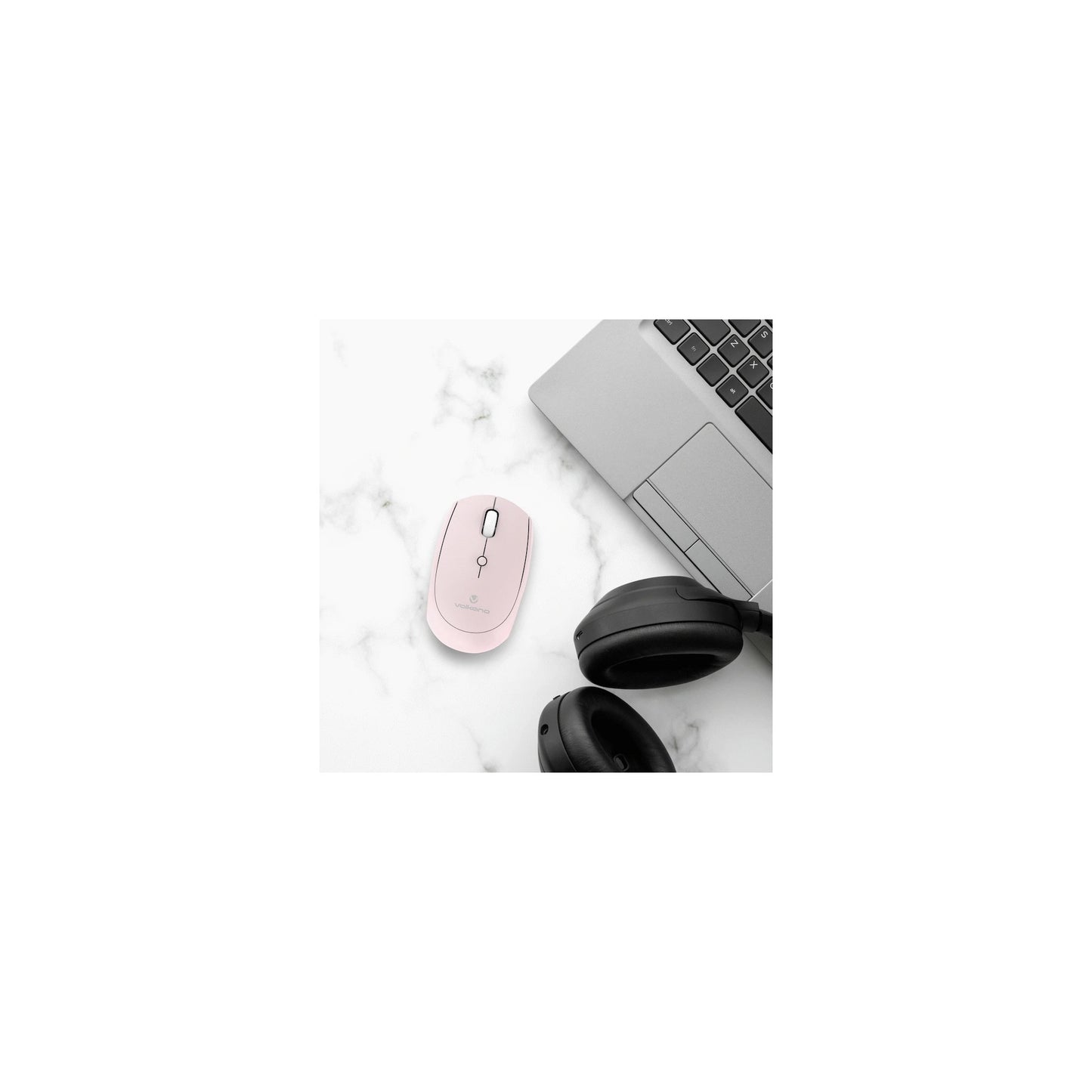 Volkano Talc Wireless Mouse Pink - Everyday Elektronics South Africa