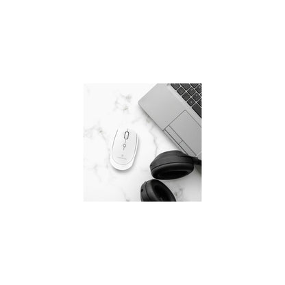 Volkano Talc Wireless Mouse White - Everyday Elektronics South Africa