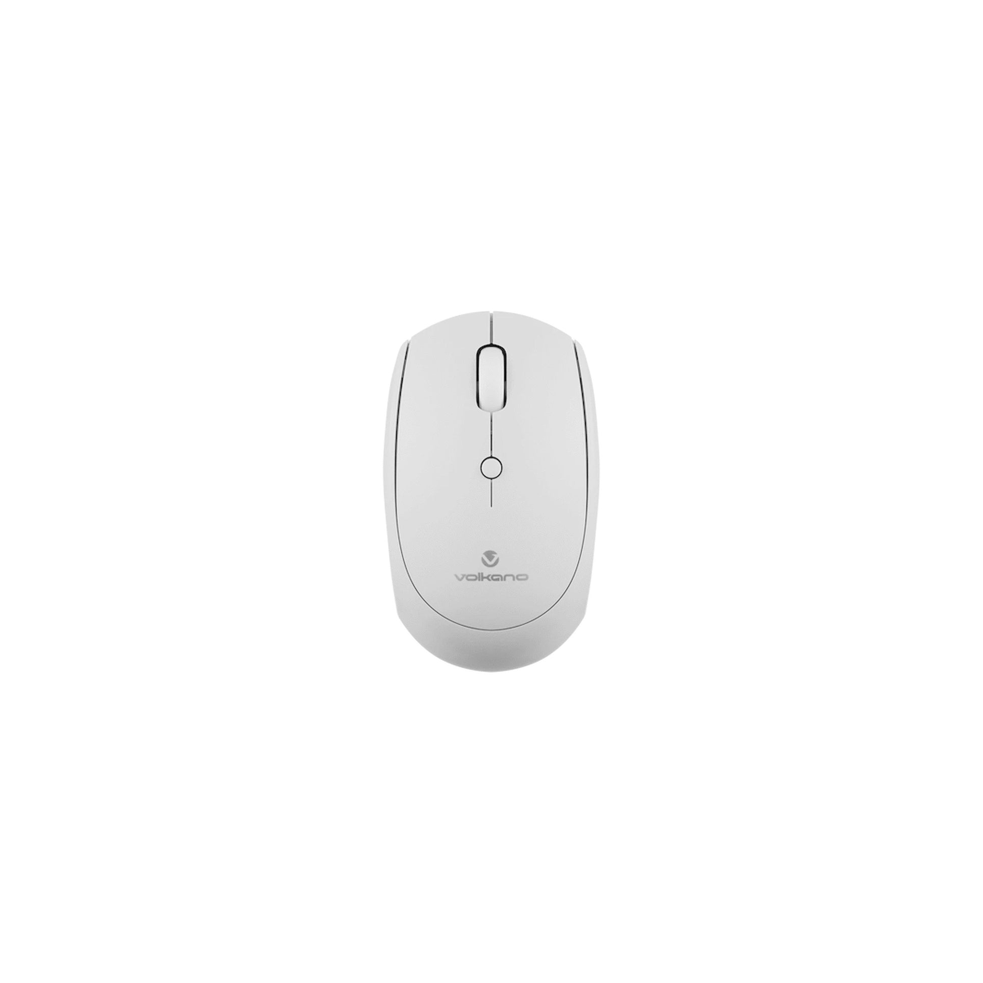 Volkano Talc Wireless Mouse White - Everyday Elektronics South Africa