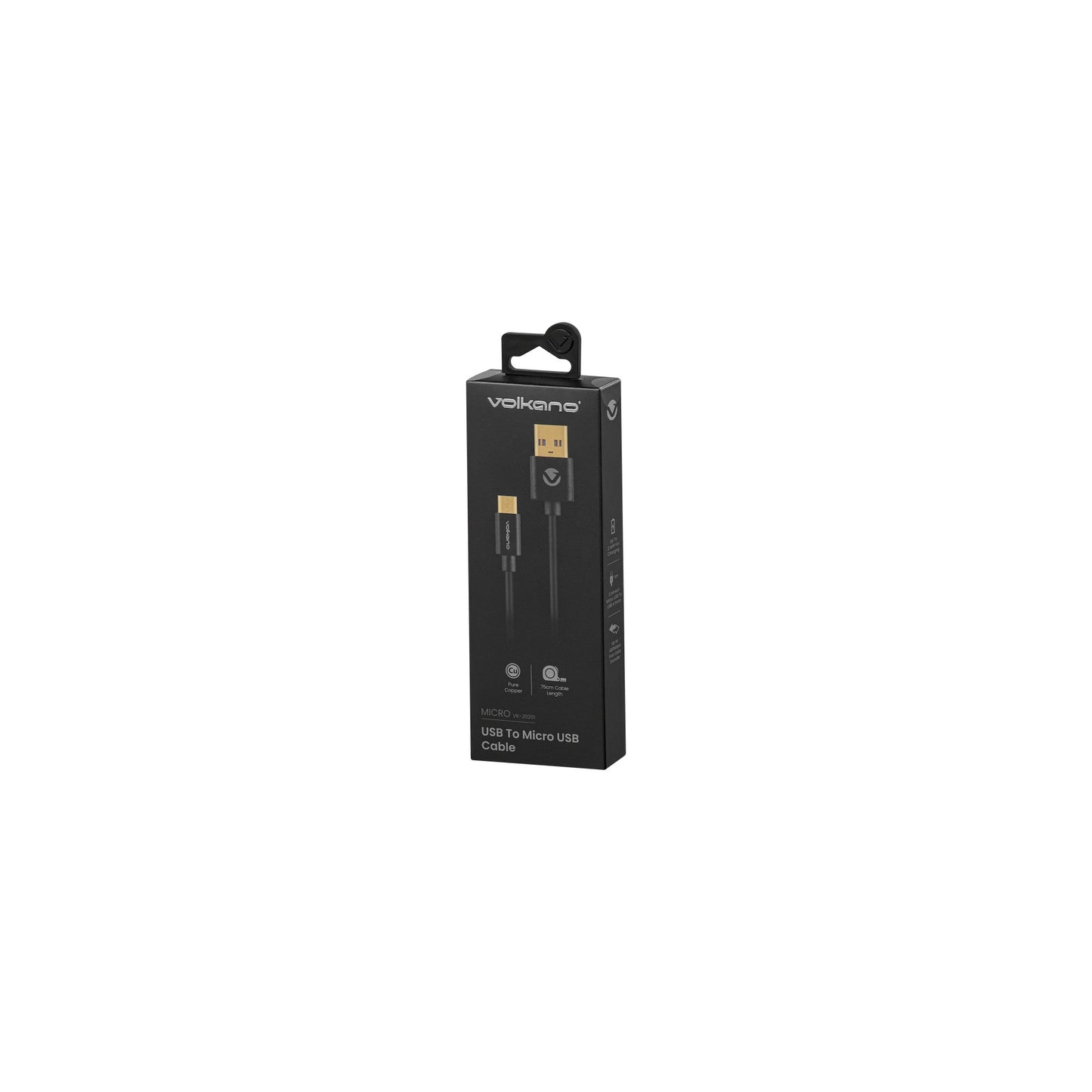 Volkano Micro Series Usb To Micro Usb Mm Cable 075M - Everyday Elektronics South Africa