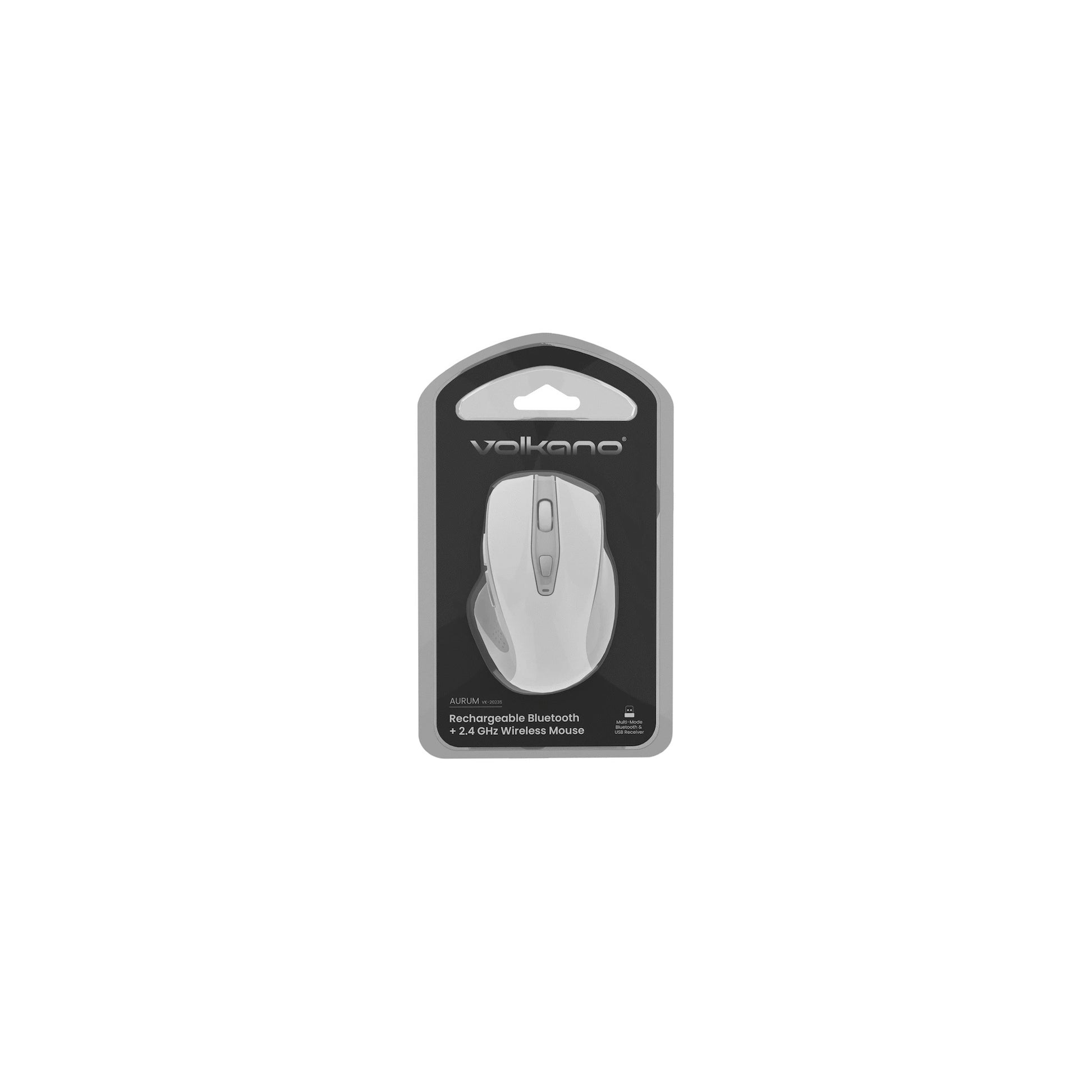 Volkano Aurum Series Bluetooth Wireless Mouse White - Everyday Elektronics South Africa