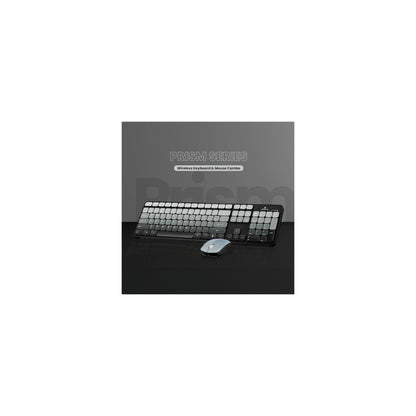 Volkano Prism Series Bluetooth Wireless Keyboard And Mouse Grey - Everyday Elektronics South Africa