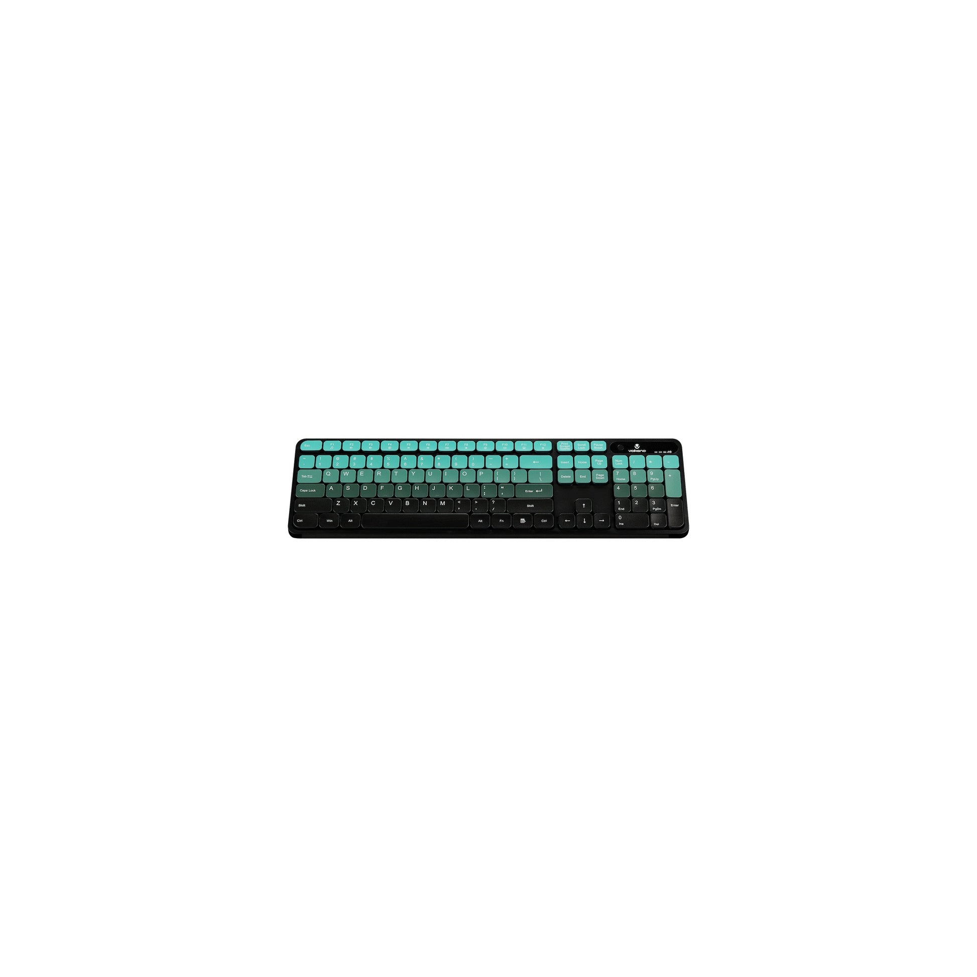 Volkano Prism Series Bluetooth Wireless Keyboard And Mouse Teal - Everyday Elektronics South Africa