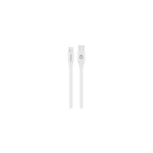 VOLKANO FLEXI SERIES TYPE C TO MFI LIGHTNING 25M 27W WHITE