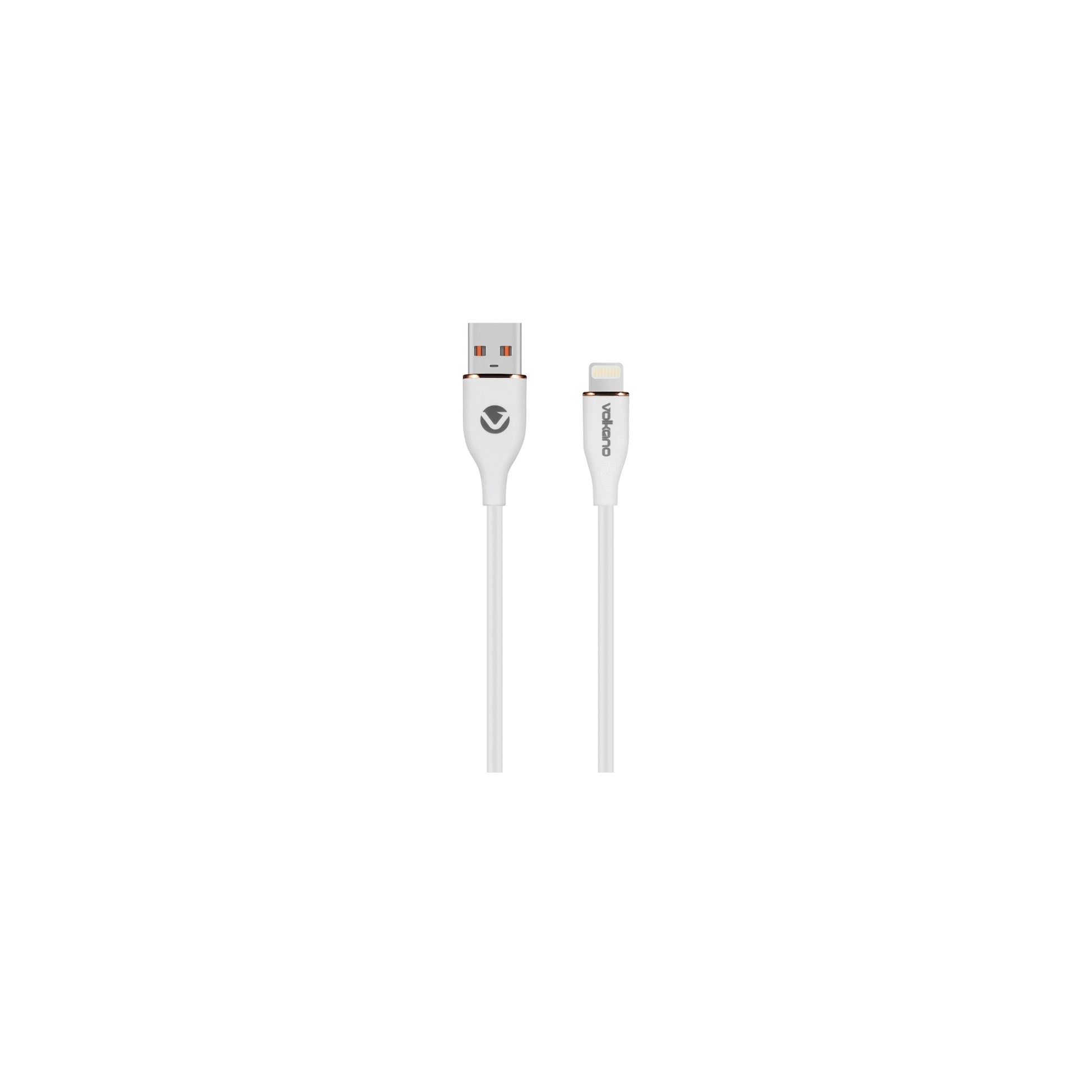 Volkano Flexi Series Usb To Mfi Lightning 15M 5V 24A 12W White - Everyday Elektronics South Africa