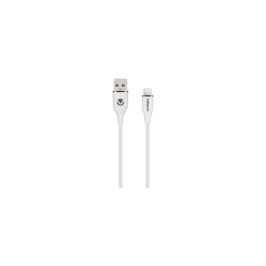 VOLKANO FLEXI SERIES USB TO MFI LIGHTNING 15M 5V 24A 12W WHITE