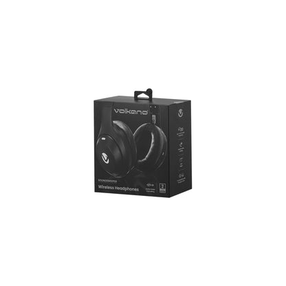 Volkano Soundsweeper Series Active Noise Cancelling Bluetooth Headphones Black - Everyday Elektronics South Africa