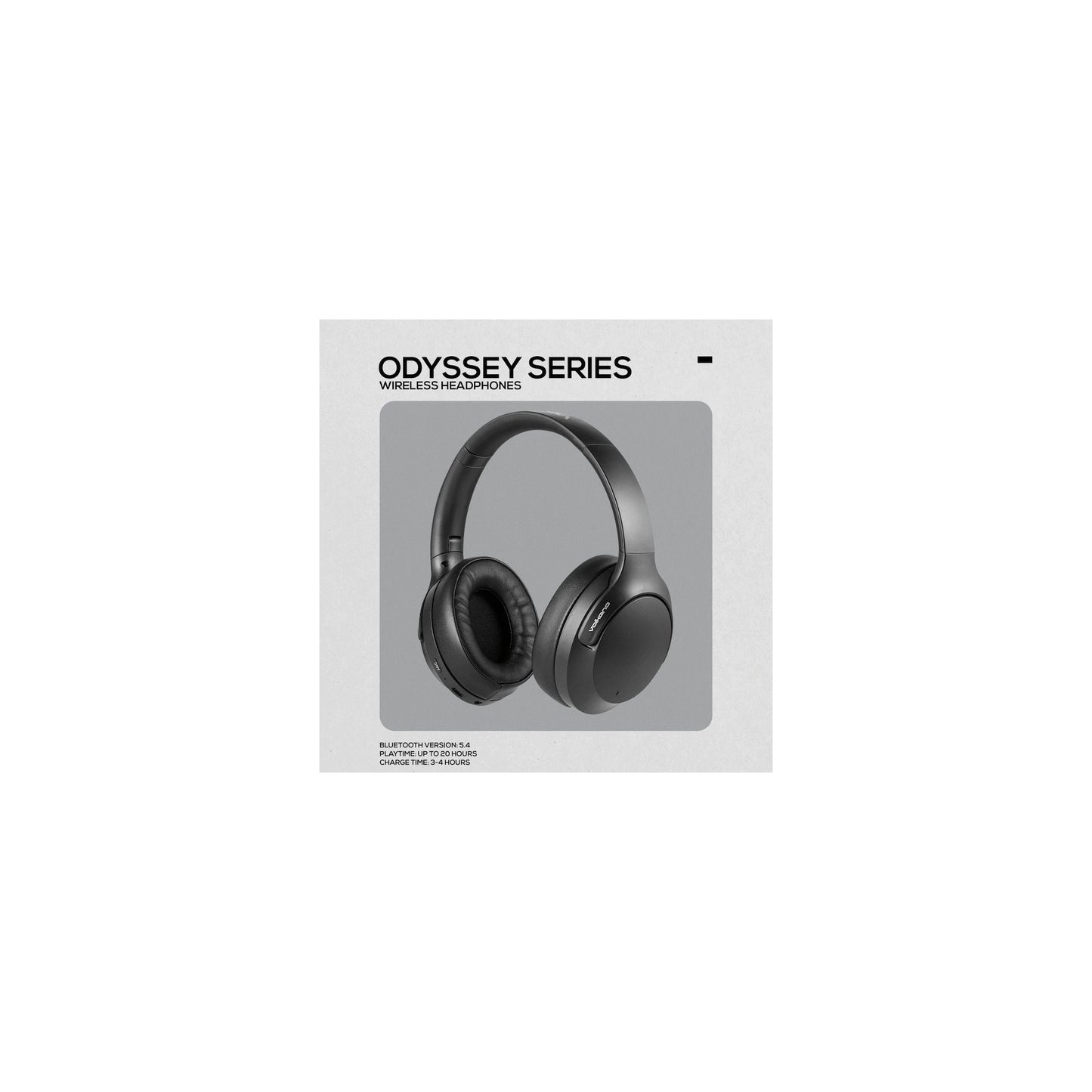 Volkano Odyssey Anc Bluetooth Wireless Headphone Black - Everyday Elektronics South Africa