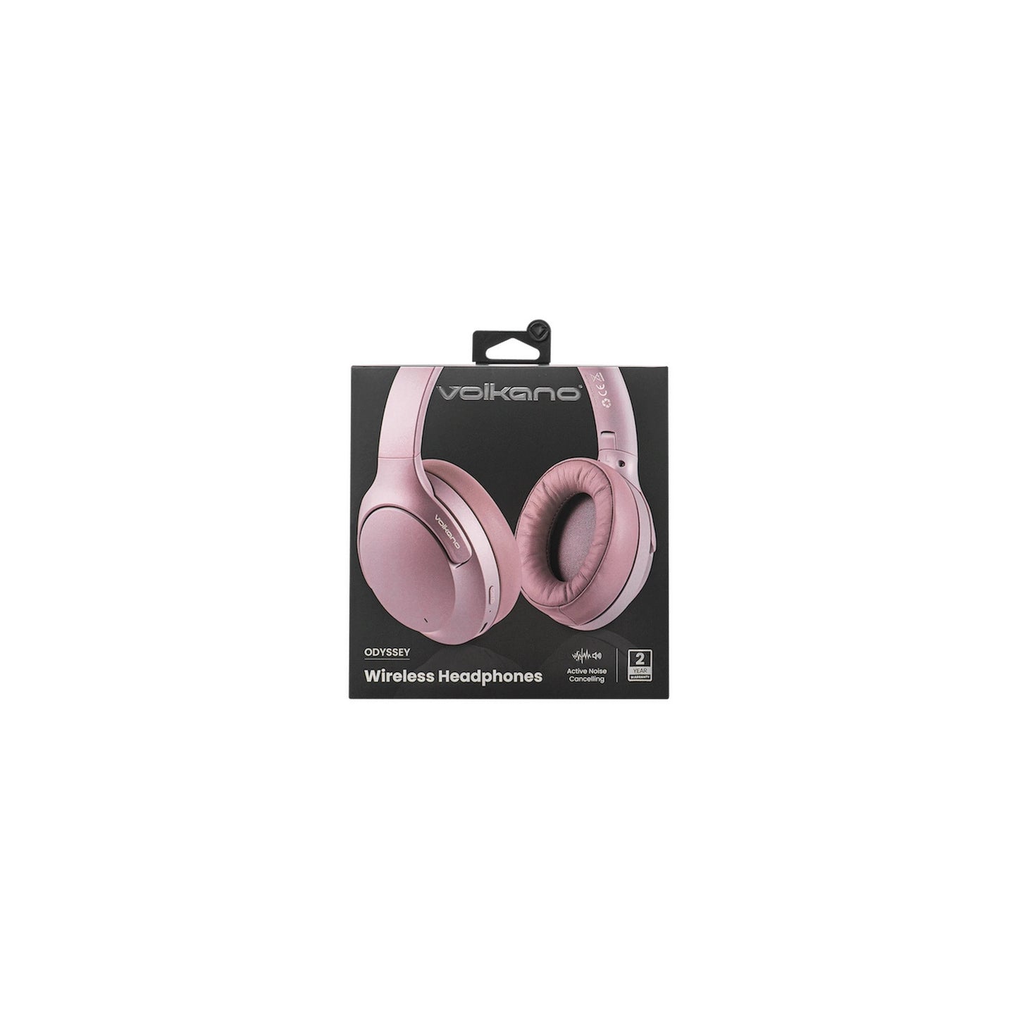 Volkano Odyssey Anc Bluetooth Wireless Headphone Rose Gold - Everyday Elektronics South Africa