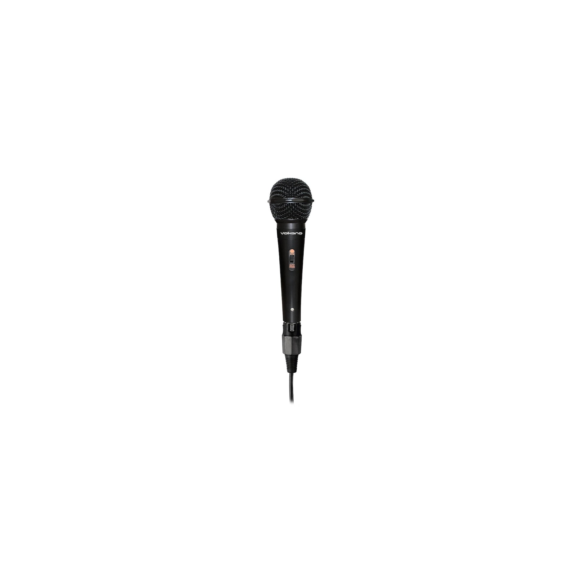 Volkano Ace Series Metal Wired Dynamic Vocal Microphone Black - Everyday Elektronics South Africa