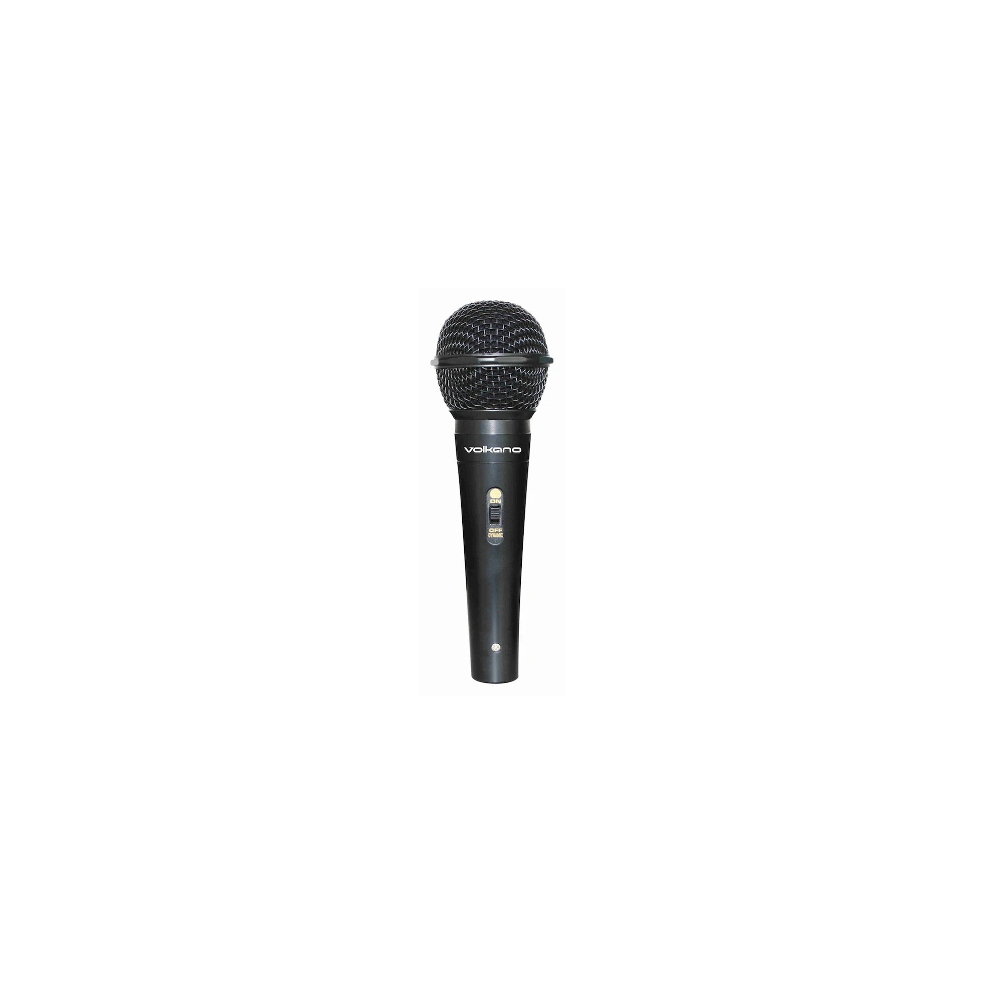 Volkano Ace Series Metal Wired Dynamic Vocal Microphone Black - Everyday Elektronics South Africa