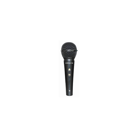 VOLKANO ACE SERIES METAL WIRED DYNAMIC VOCAL MICROPHONE BLACK