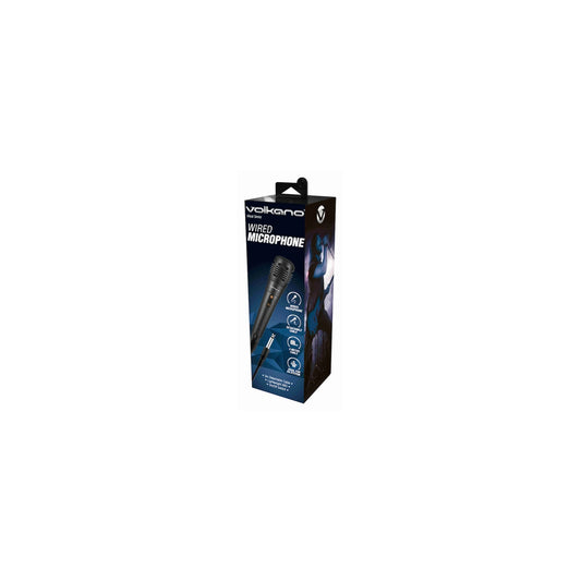 VOLKANO VOCAL SERIES ABS WIRED MICROPHONE BLACK