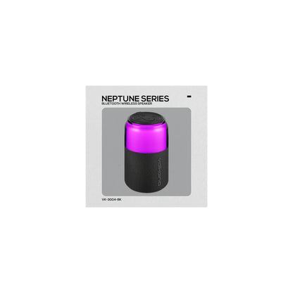 Volkano Neptune Bluetooth Wireless Speaker Black - Everyday Elektronics South Africa