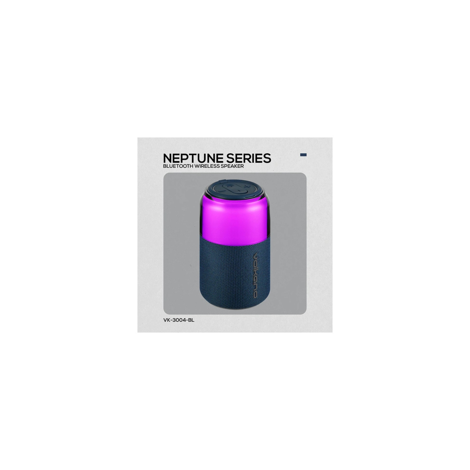 Volkano Neptune Bluetooth Wireless Speaker Blue - Everyday Elektronics South Africa