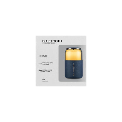 Volkano Neptune Bluetooth Wireless Speaker Blue - Everyday Elektronics South Africa