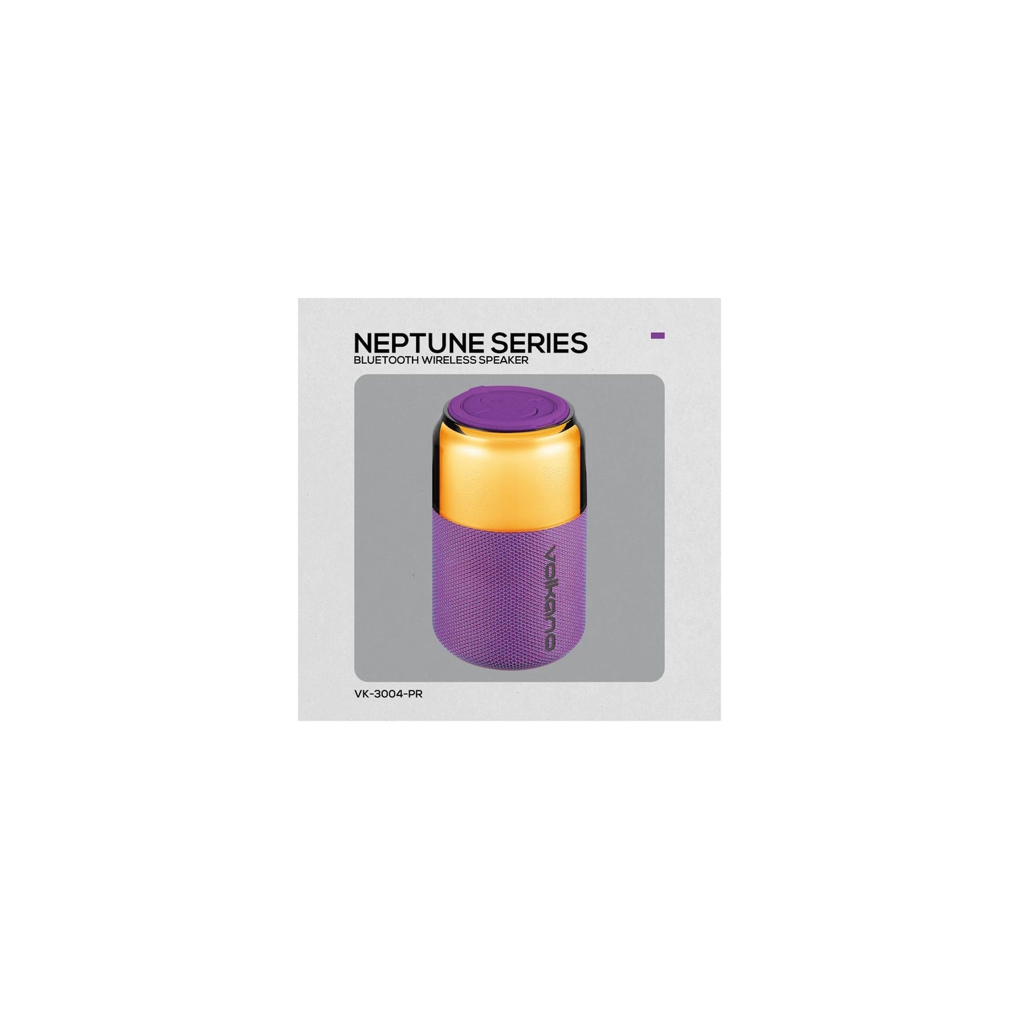 Volkano Neptune Bluetooth Wireless Speaker Purple - Everyday Elektronics South Africa