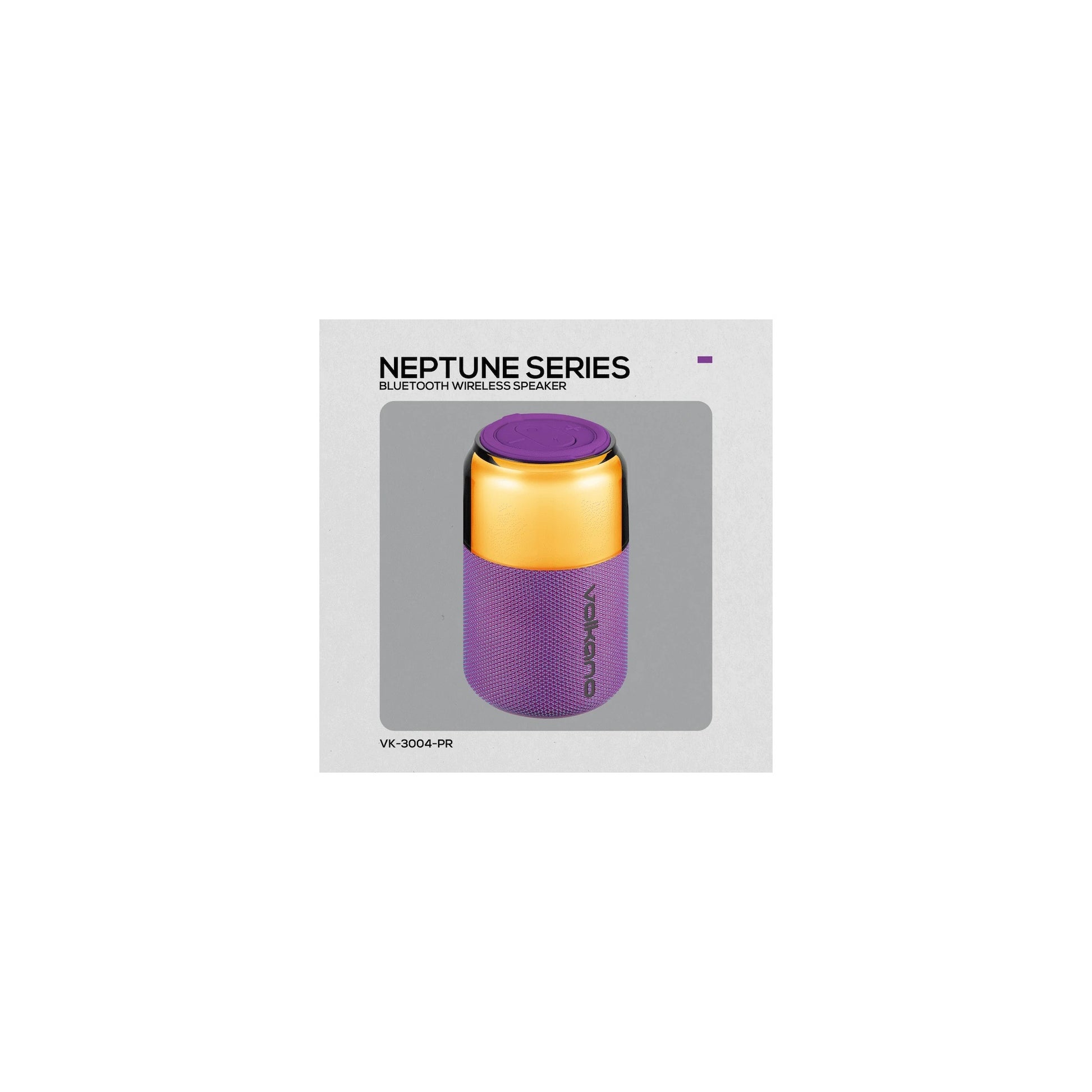 Volkano Neptune Bluetooth Wireless Speaker Purple - Everyday Elektronics South Africa