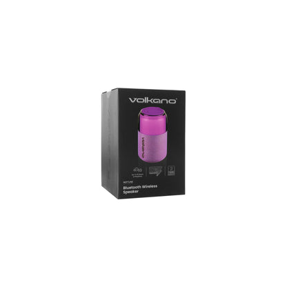 Volkano Neptune Bluetooth Wireless Speaker Purple - Everyday Elektronics South Africa