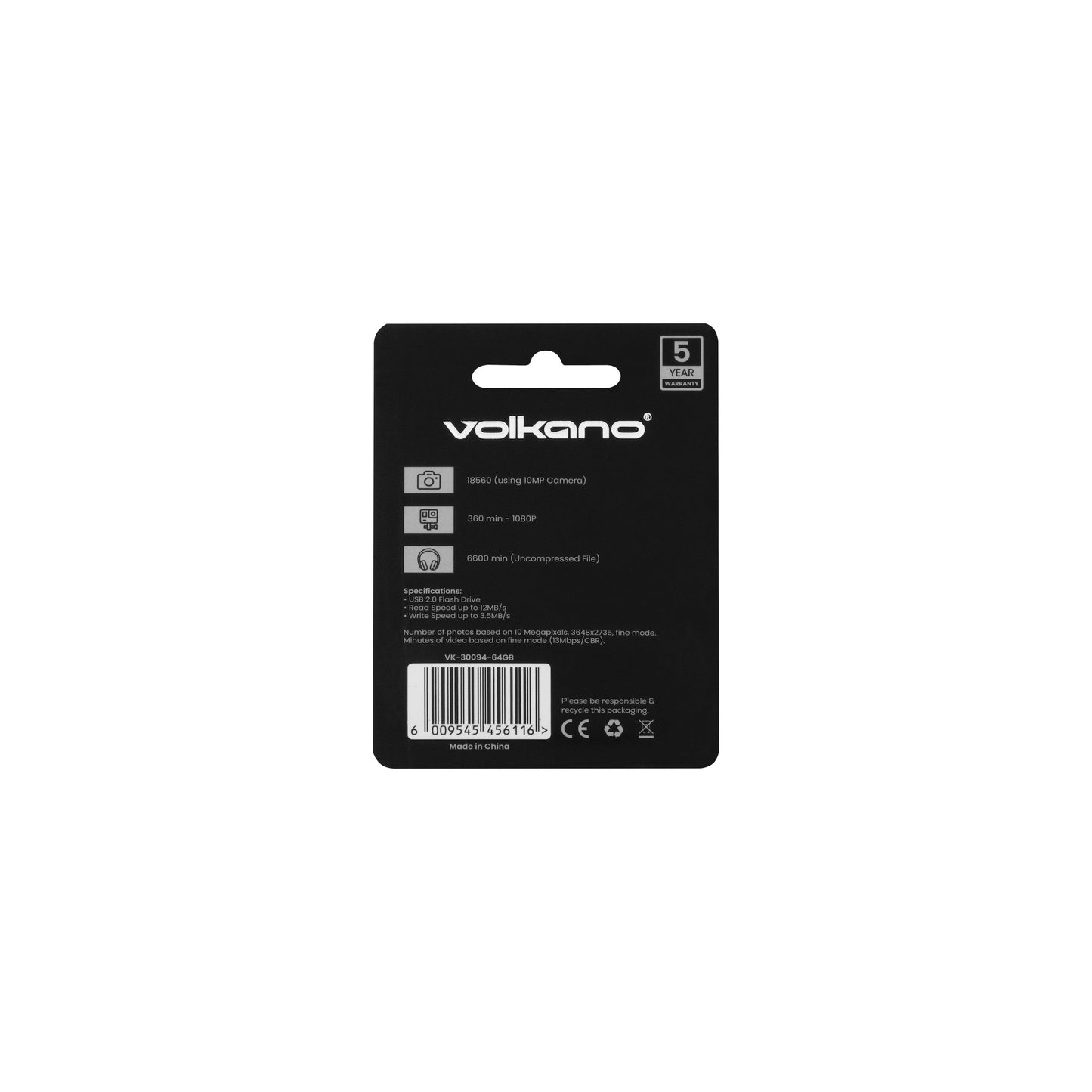Volkano Usb 20 Flash Drive 64Gb - Everyday Elektronics South Africa